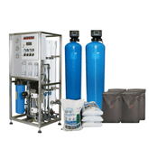 Commercial Reverse Osmosis Water Purification System – 1000 L/h with 13x54 Auto AFM® & GAC Filtration - H2O Warehouse